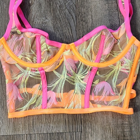 New!For Love and Lemons Tulip Bustier Bra - Picture 8 of 13